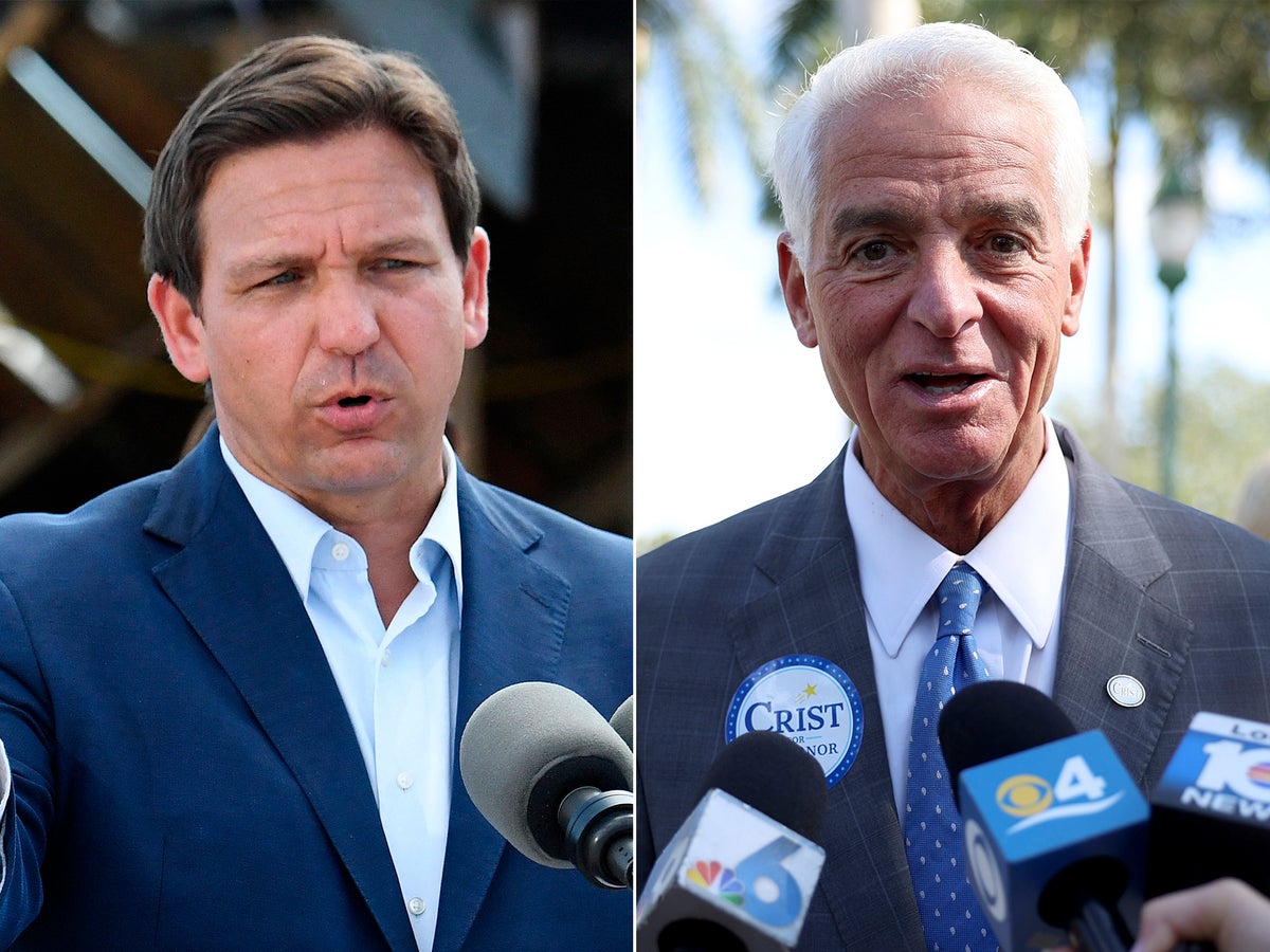 Desantis Vs Crist Debate Live Midterms Poll Shows Florida Governor